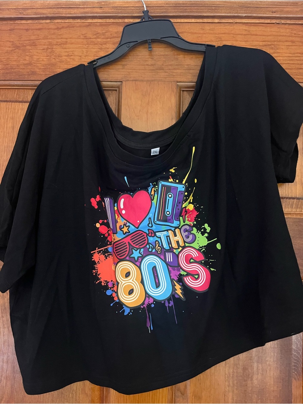 Kids Black 'I Love the 80s' Graphic Tee